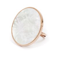 Anello Marlù Donna Be Woman in Acciaio Madreperla 2AN0039R-W - 2AN0039R-W